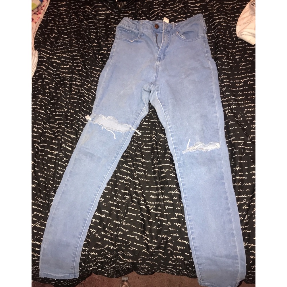 High Rise Skinny Jeans